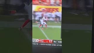 Mahomes throws the best interception ever [upl. by Enogitna]