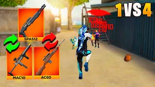 A CADA KILL EU TROCO DE ARMAS SOLO VS SQUAD FREE FIRE MOBILE [upl. by Brandea]