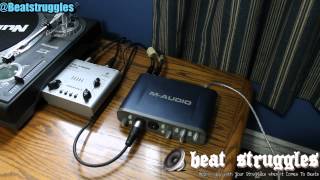 Audio Interface MAudio Fast Track Pro Set Up [upl. by Ynaffit713]