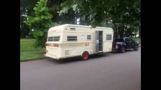 1967 Holiday Rambler 21 Vintage Travel Trailer [upl. by Neeloj]