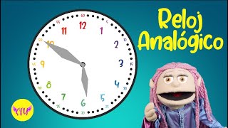 ¿Cómo leer el Reloj Analógico de Manecillas para niños [upl. by Elleoj]