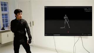 Rokoko Smartsuit Pro Combat Motion Test [upl. by Parrott]