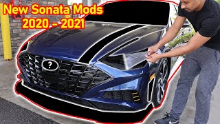 New 2020  2021 Hyundai Sonata Custom Mods [upl. by Abla651]