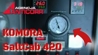 Badanie w komorze solnej  komora korozyjna SaltCab420 [upl. by Andromada]