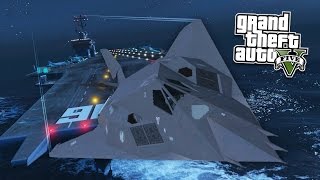 GTA 5 PC Mods  REAL LIFE ARMY MOD GTA 5 F117 Nighthawk amp M1116 Humvee Mod GTA 5 Mod Gameplay [upl. by Aikim88]