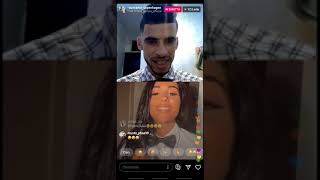 Oussama Copenhagen fa pace con Chiara in Live [upl. by Ilzel]