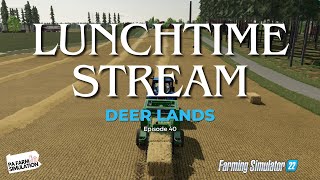 Another Balelapalooza on Deer Lands  ep 40  Farming Simulator 22 FS22 [upl. by Peednas260]