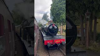 GWR Hall  4930 Hagley Hall passing at Hampton Loade  svr railway steam steamtrain [upl. by Del]