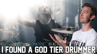 Hollow Front  Comatose REACTION  This drummer MAKES this song  Roguenjosh Reacts [upl. by Nolaf502]