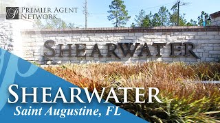 Shearwater Saint Augustine FL Home Community  Neighborhood Tour amp Homes for Sale shearwater homes [upl. by Ardnasak566]