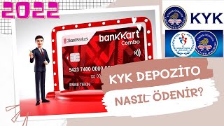 KYK YURT DEPOZİTO VE YURT ÜCRETİ NASIL ÖDENİR 2024 GÜNCEL kykyurt [upl. by Lemay170]