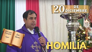 EVANGELIO DE HOY miércoles 20 de Diciembre del 2023  Padre Arturo Cornejo [upl. by Ramal]