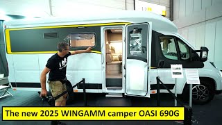 The new 2025 WINGAMM camper OASI 690G [upl. by Burlie]