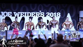 OLYMPIA 2018  MENS PHYSIQUE FIRST CALL OUTS [upl. by Asereht]