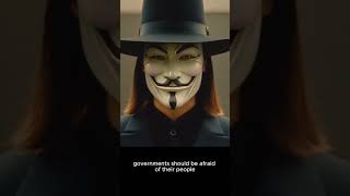 V for Vendetta Governments Should Fear Their People  Analyzing the Iconic Quote [upl. by Bruno]