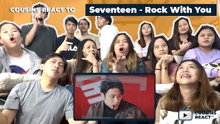 COUSINS REACT TO SEVENTEEN 세븐틴 Rock with you Official MV [upl. by Sigfrid]