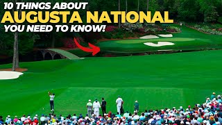 Augusta National Golf Club 10 Things You NEED To Know  The Masters PGA 2022 [upl. by Lambert]