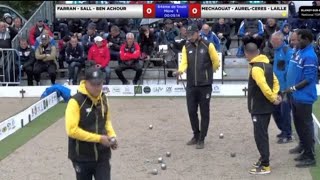 petanque National top 1000 BLANGY SUR BRESLESALLACHOURFARRAN CERESLAILLEMECHAOUAT [upl. by Harbed]