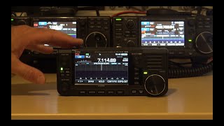 Icom IC705 Hands On Review HFVHFUHF All Mode Ham Transceiver [upl. by Selim159]