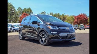 2018 Chevrolet Bolt Premier Review  The Attainable AllElectric Hatchback [upl. by Ollehcram905]