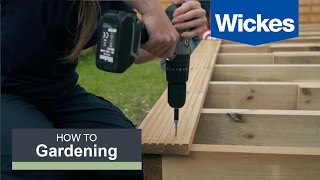 How to Lay Decking with Wickes [upl. by Bloxberg]