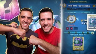 🔴LE GANO A UN AMIGO EL COFRE LEGENDARIO GRATIS  12 VICTORIAS  CLASH ROYALE en DIRECTO con ANIKILO [upl. by Xyno]