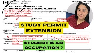 Study Permit Extension IMM5709 Application Guide  How To Extend Study Permit In Canada Documents [upl. by Cassondra]