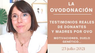 OVODONACIÓN  TESTIMONIOS REALES de MAMÁS por OVO y de DONANTES de ÓVULOS  Suddenly This [upl. by Yrdnal83]