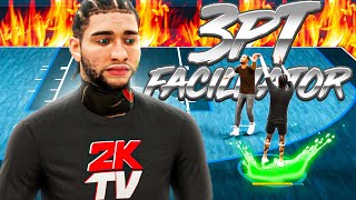 NEW 3PT FACILITATOR is the BEST RARE BUILD on NBA 2K22 [upl. by Norag340]