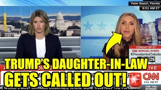 Lara Trump QUICKLY REGRETS Trying To Defend Trump On CNN [upl. by Nnawaj]