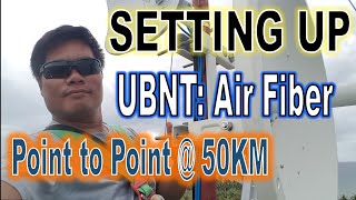 Setting Up Point to Point Connection  Air Fiber AF5xHD [upl. by Gaivn258]