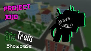 Project JojoPJJ SixTrain Showcase Gang War Fusions  PJJ  ROBLOX [upl. by Mcintyre]