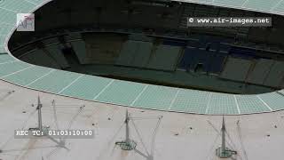 Aerial Footage The stadium quotStade de Francequot in SaintDenis near Paris [upl. by Wilt277]