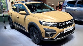 NEW Dacia SANDERO STEPWAY 2024 UPGRADED model  FIRST LOOK amp visual REVIEW Expression [upl. by Akeemaj]