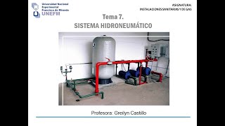 Tema 7 Sistema Hidroneumático [upl. by Annekahs]