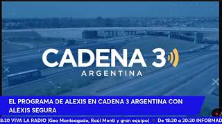 CADENA 3 ARGENTINA EN VIVO  La radio MÁS FEDERAL [upl. by Cynth]