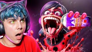 NON DARE il GRIMACE SHAKE a LADYBUG e CHAT NOIR nellAPP MIRACULOUS LIFE [upl. by Nylknarf]