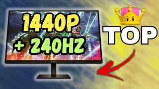 🔝TOP MONITORES GAMING 1440p 240Hz ✅ FUENTES PROFESIONALES [upl. by Killy]