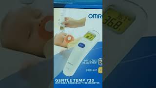 جهاز قياس الحرارة عن طريق الجبهة اومرونجنتل  Omron gentle thermometer [upl. by Shulman405]