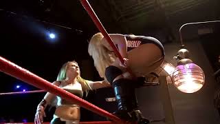 Hot Match Kimber Lee Abbey Laith vs Candice LeRae Womens Wrestling Revolution Beyond Round 3 [upl. by Bazluke]