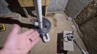 How to Seal Your Sump Pit for Radon and Still Allow for Flood Water to Drain Into It [upl. by Griswold]