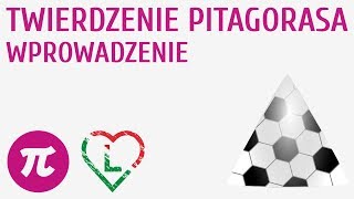 Twierdzenie Pitagorasa wprowadzenie Matematyka w futbolu [upl. by Woodberry]