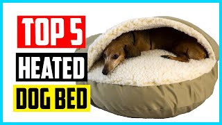 ✅ Best Heated Dog Beds 2024 [upl. by Riebling]