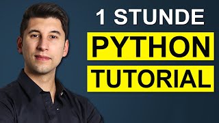 Python Tutorial Deutsch Lerne Python in einer Stunde [upl. by Chapland]