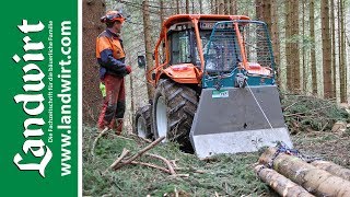 Pfanzelt Sline Seilwinde im Test  landwirtcom [upl. by Ravens908]