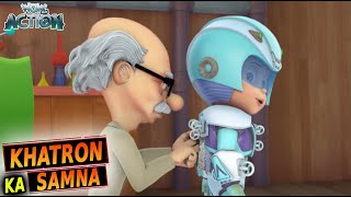 Vir The Robot Boy  Khatron Ka Samna  34  Hindi Cartoons For Kids  WowKidz Action animation [upl. by Mahoney422]