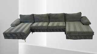 Gray 2chaise Wayfair Sectional  Used Sectionals for Sale [upl. by Salahcin]