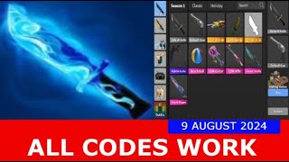 ALL CODES WORK 🏖️UPD Akznixs Game ROBLOX  9 AUGUST 2024 [upl. by Enidlareg590]