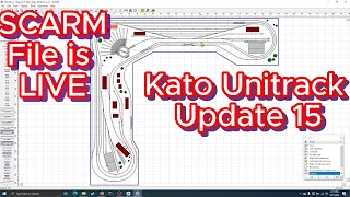 Kato Unitrack Layout Update 15  SCARM Layout File and Track Review  Link in description [upl. by Sorgalim]