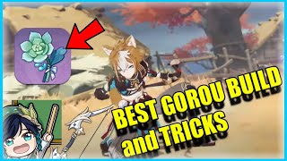 COMPLETE Gorou Guide BEST Build amp SECRET Trick [upl. by Sivrad]